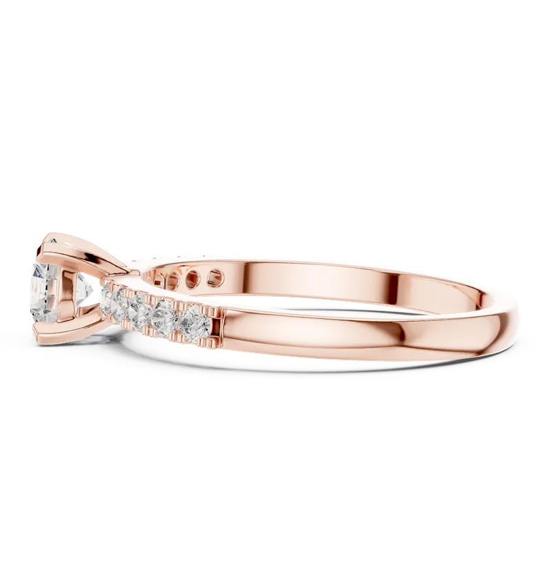 18K Gold Diamond Ring (HLR-111) – Rings by Ivanka & Co