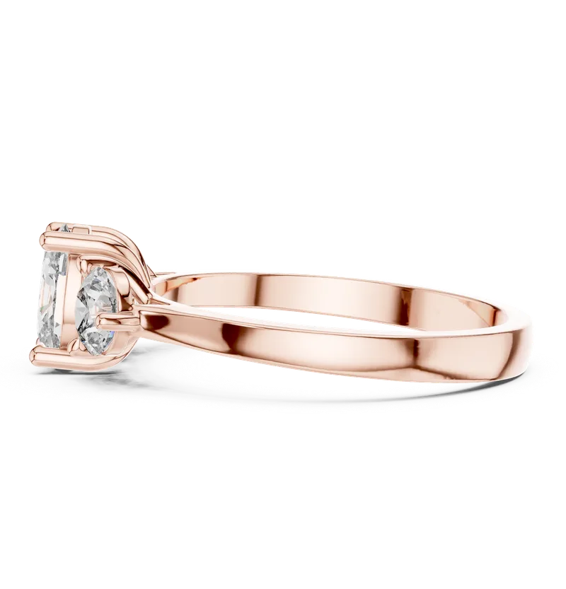 18K Gold Diamond Ring (HLR-19) – Rings by Ivanka & Co