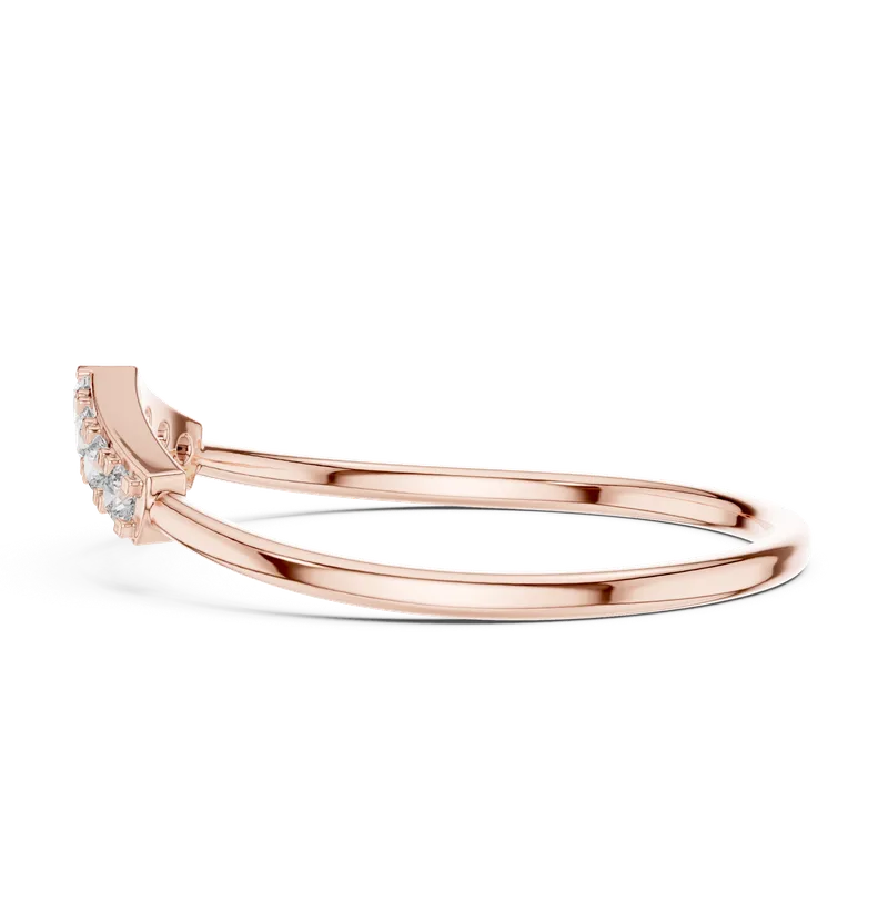 18K Gold Diamond Ring (HLR-199) – Rings by Ivanka & Co