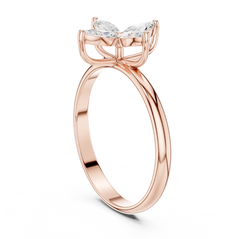 18K Gold Diamond Ring (HLR-94) – Rings by Ivanka & Co