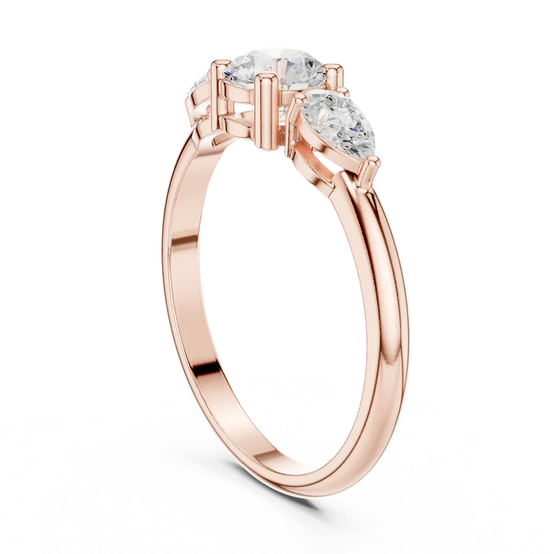18K Gold Diamond Cluster Ring – 0.81 ct (JLR-99) – Rings by Ivanka & Co