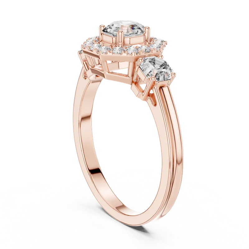 18K Gold Round Diamond Pavé Ring – 1.172 ct (LR-0032) – Rings by Ivanka & Co