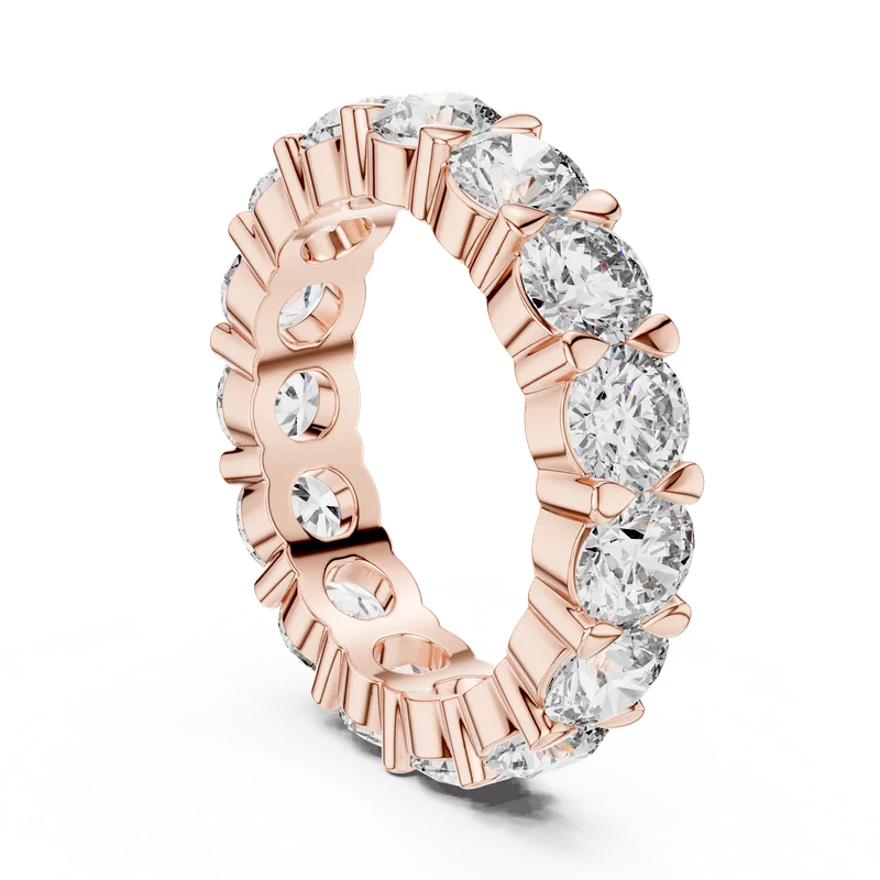 18K Gold Round Diamond Pavé Ring – 5.25 ct (LR-0040) – Rings by Ivanka & Co