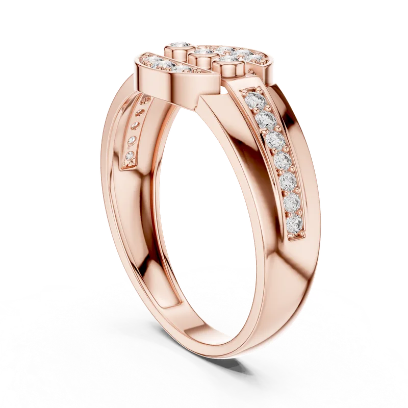18K Gold Round Diamond Pavé Ring – 0.322 ct (LR-01-45-) – Rings by Ivanka & Co
