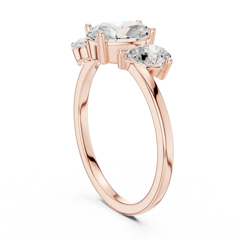 18K Gold Diamond Cluster Ring – 1.54 ct (SBWR-10-) – Rings by Ivanka & Co