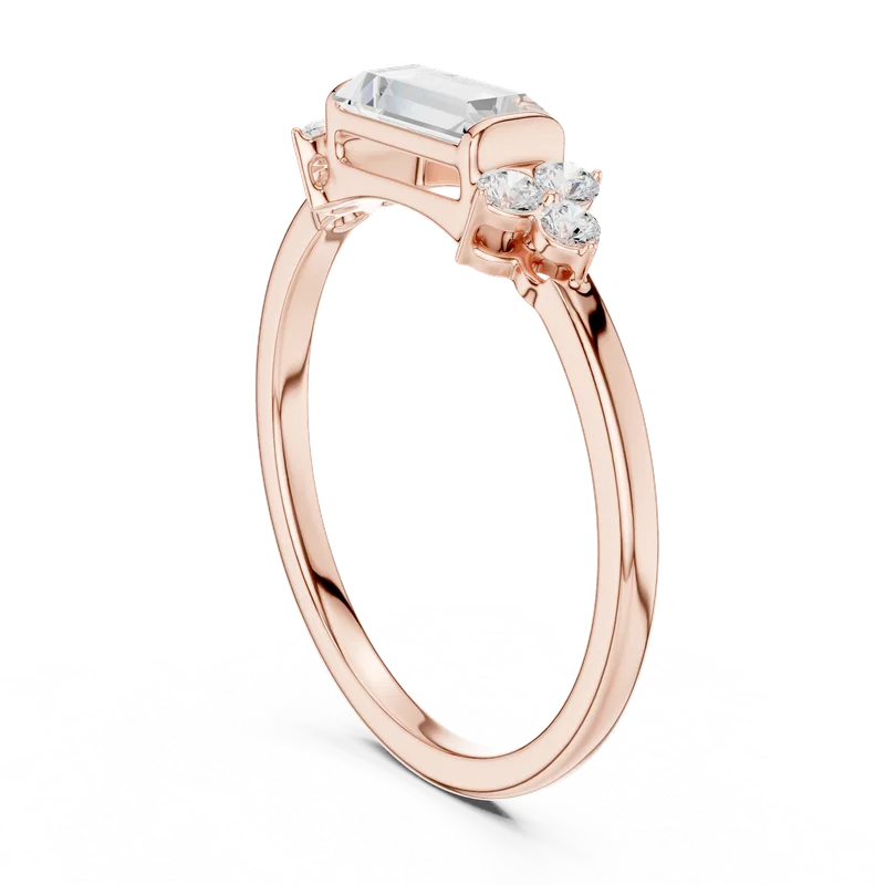 18K Gold Diamond Cluster Ring – 0.15 ct (SBWR-54-) – Rings by Ivanka & Co