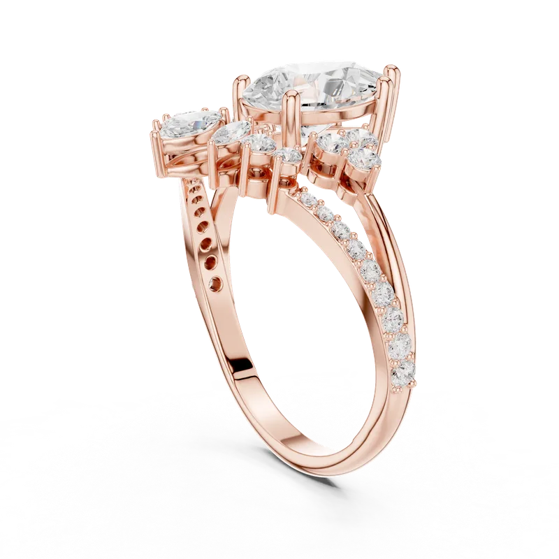 18K Gold Diamond Pavé Ring – 2.054 ct (SBWR-55-) – Rings by Ivanka & Co
