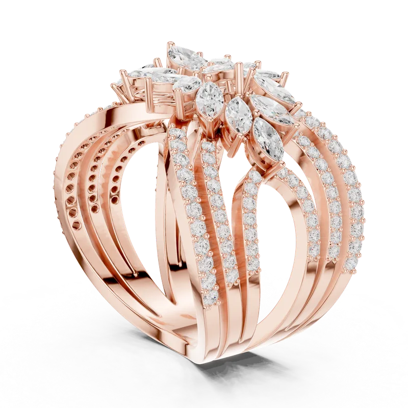 18K Gold Diamond Pavé Ring – 2.012 ct (SBWR-67-) – Rings by Ivanka & Co