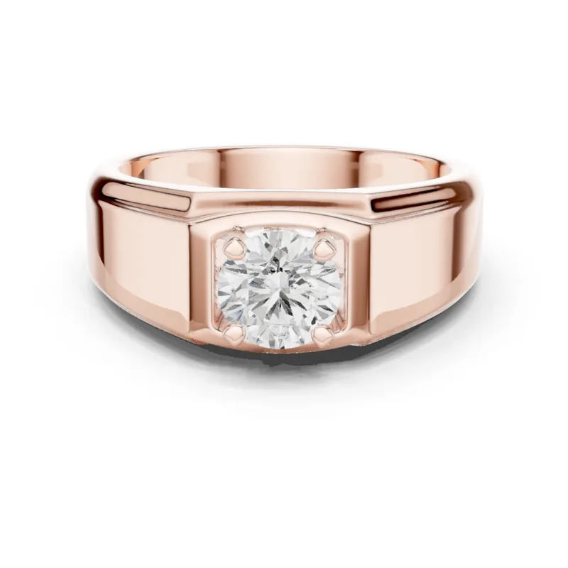 Men's 18K Gold Diamond Ring (GGR-0021) – Rings by Ivanka & Co