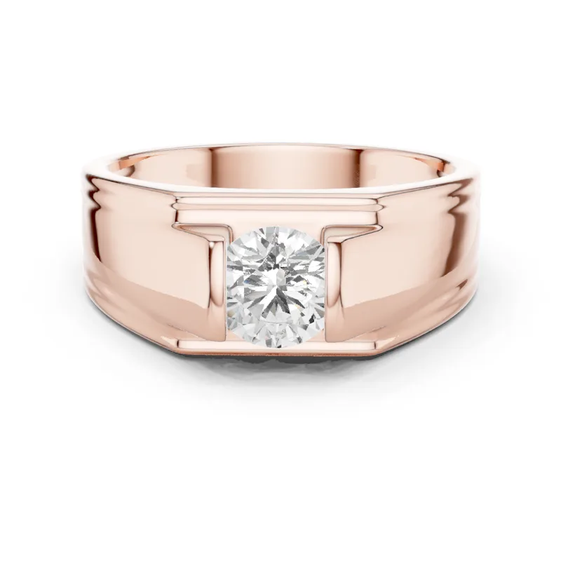 Men's 18K Gold Diamond Ring (GGR-0023) – Rings by Ivanka & Co