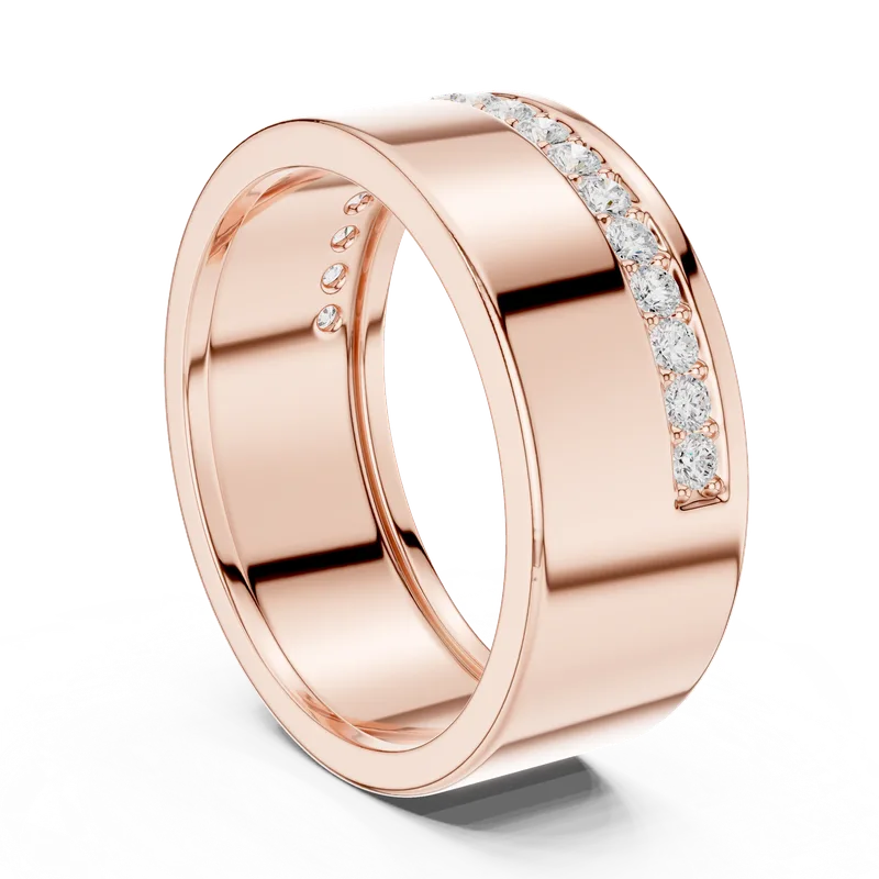 Men's 18K Gold Diamond Ring (SBMR-25) – Rings by Ivanka & Co