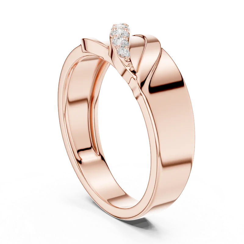 Men's 18K Gold Diamond Ring (SBMR-27) – Rings by Ivanka & Co