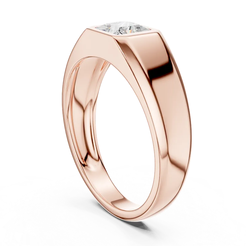 Men's 18K Gold Diamond Ring (SBMR-29) – Rings by Ivanka & Co