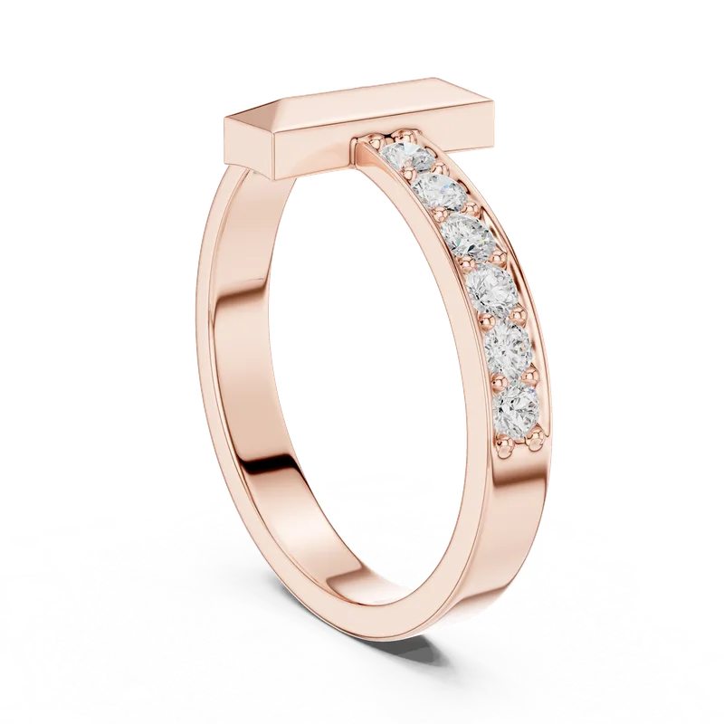 Men's 18K Gold Diamond Ring (SBMR-3) – Rings by Ivanka & Co