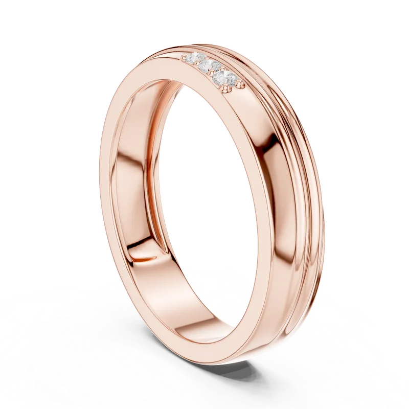 Men's 18K Gold Diamond Ring (SBMR-31) – Rings by Ivanka & Co