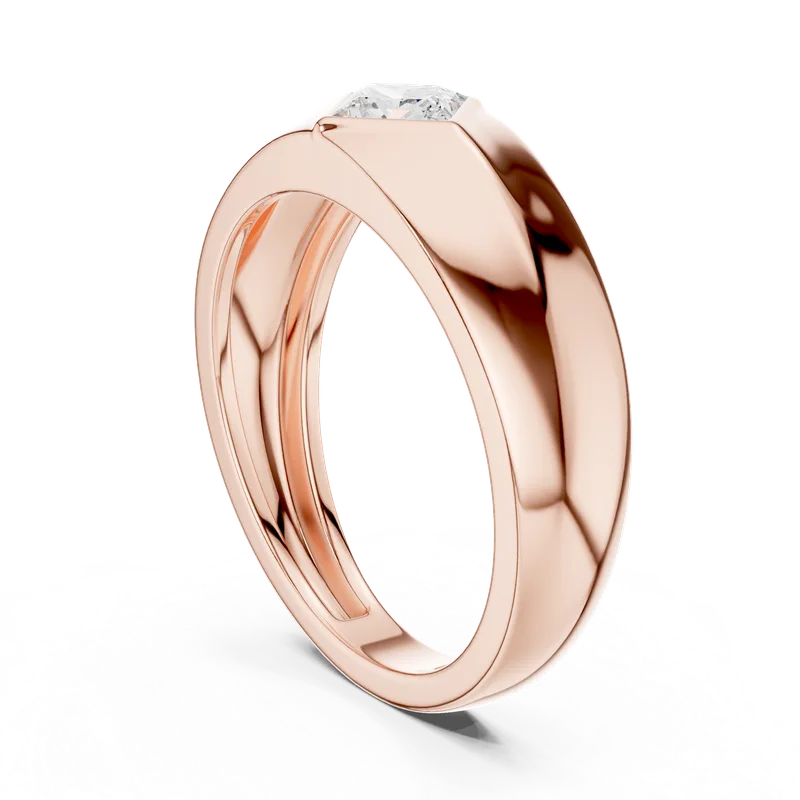 Men's 18K Gold Diamond Ring (SBMR-33) – Rings by Ivanka & Co