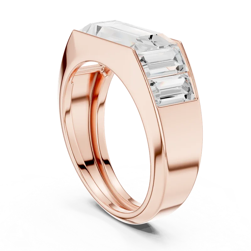 Men's 18K Gold Diamond Ring (SBMR-37) – Rings by Ivanka & Co
