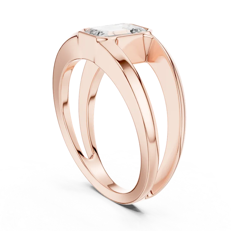 Men's 18K Gold Diamond Ring (SBMR-42) – Rings by Ivanka & Co