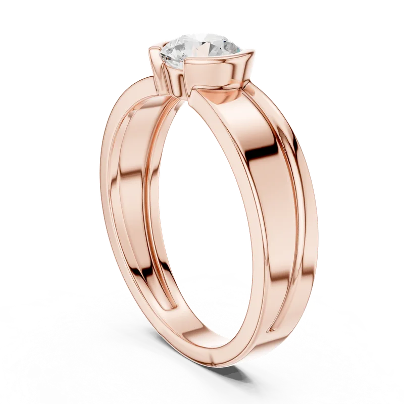 Men's 18K Gold Diamond Ring (SBMR-44) – Rings by Ivanka & Co