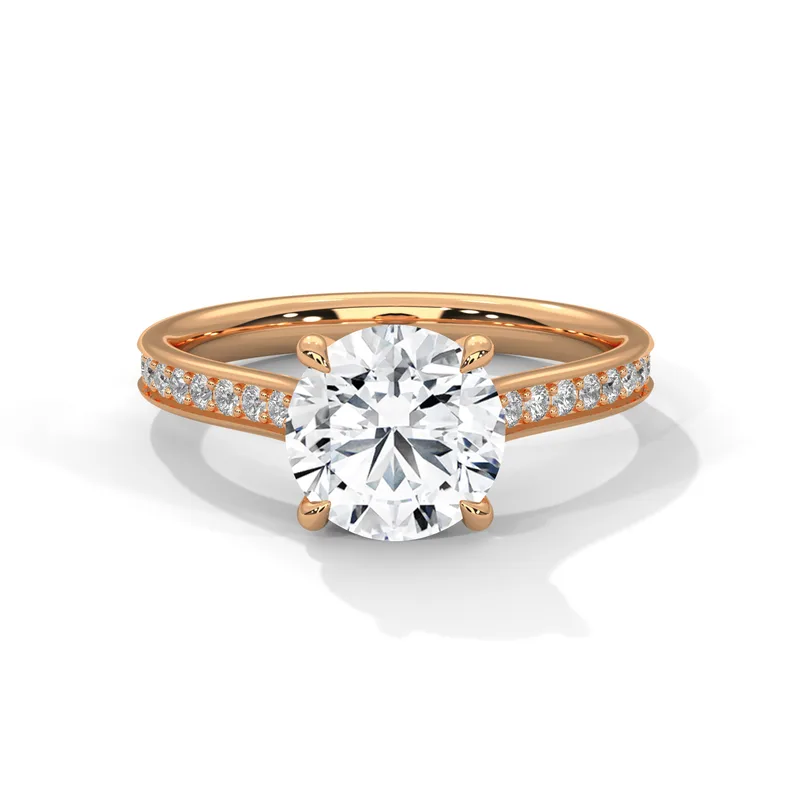 18K Gold Diamond Engagement Ring (100) – Rings by Ivanka & Co