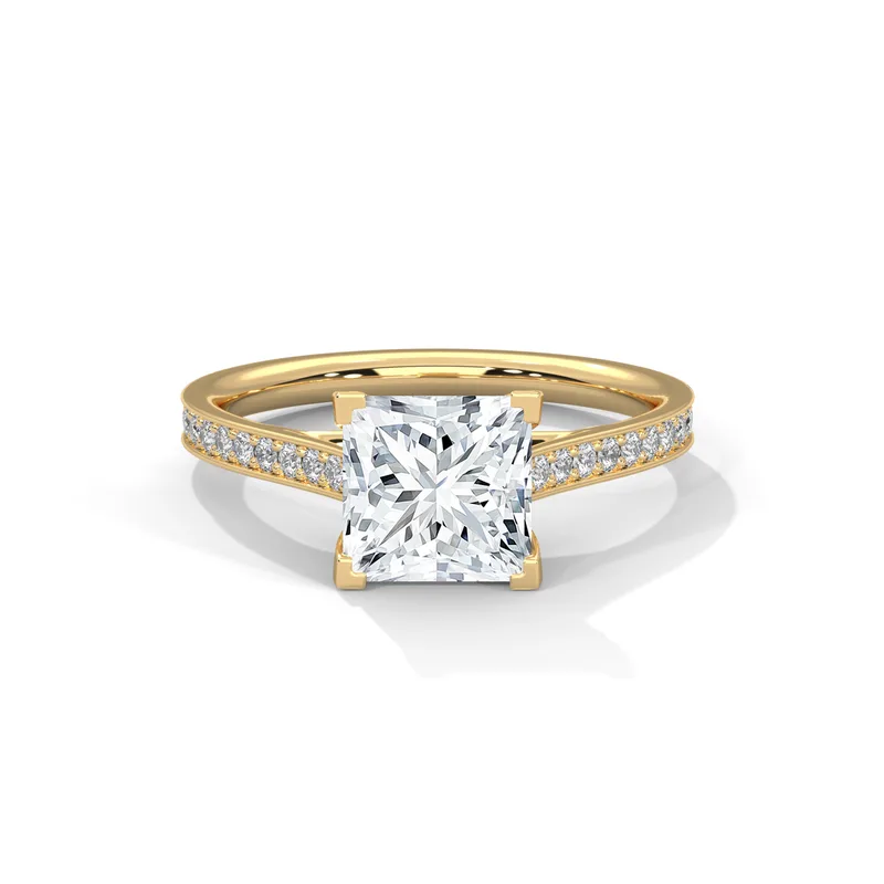 18K Gold Diamond Engagement Ring (104) – Rings by Ivanka & Co