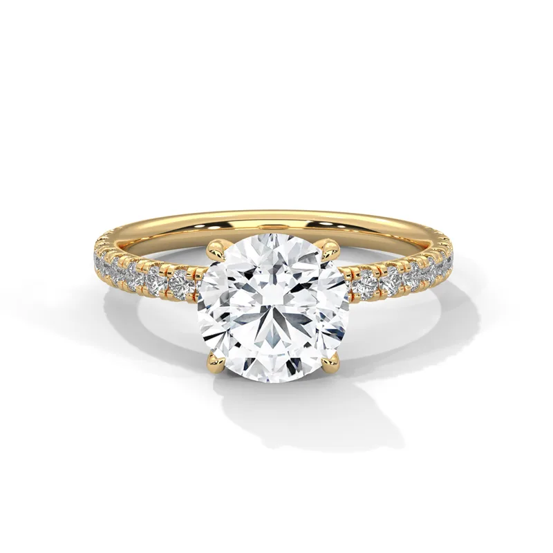 18K Gold Diamond Engagement Ring (39) – Rings by Ivanka & Co
