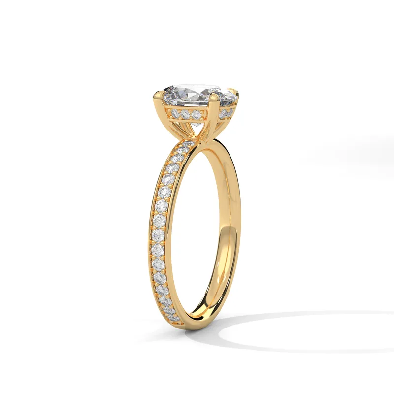 18K Gold Diamond Engagement Ring (40) – Rings by Ivanka & Co