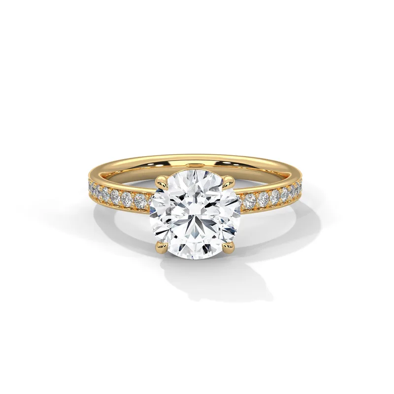 18K Gold Diamond Engagement Ring (41) – Rings by Ivanka & Co