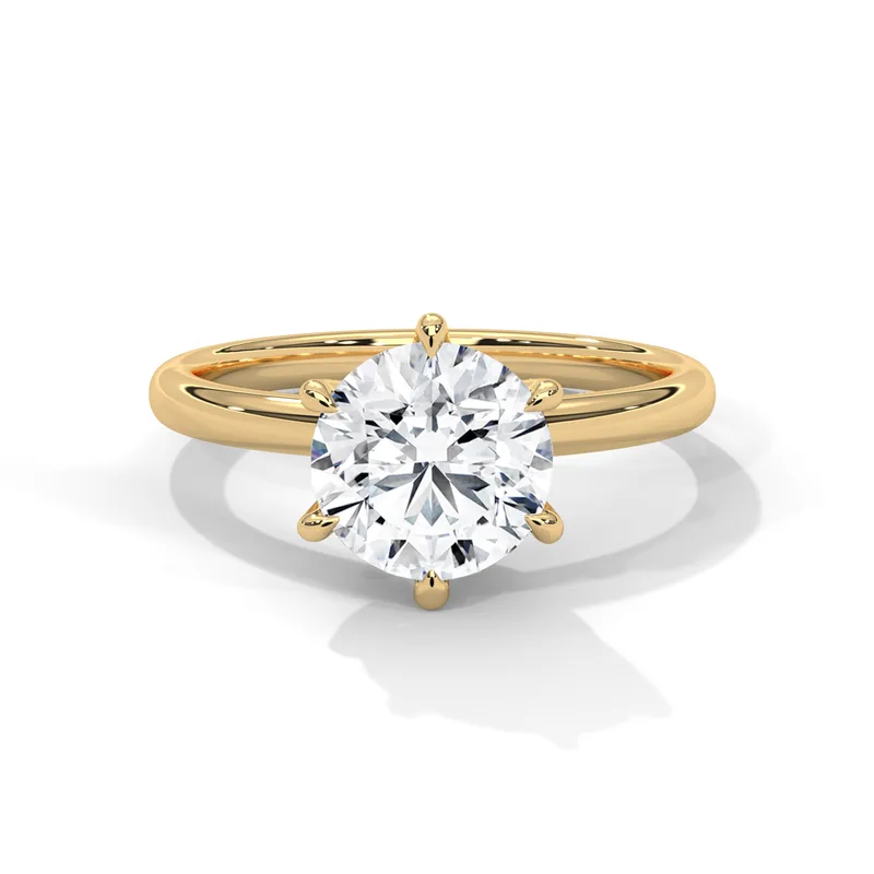 18K Gold Diamond Engagement Ring (49) – Rings by Ivanka & Co