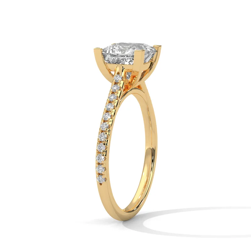 18K Gold Diamond Engagement Ring (70) – Rings by Ivanka & Co