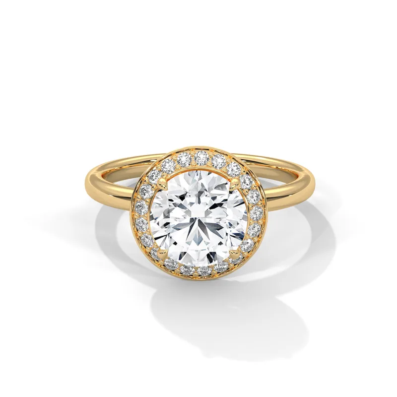 18K Gold Diamond Engagement Ring (82) – Rings by Ivanka & Co