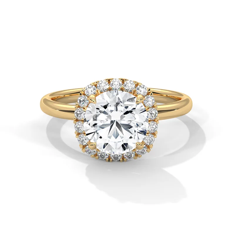 18K Gold Diamond Engagement Ring (88) – Rings by Ivanka & Co