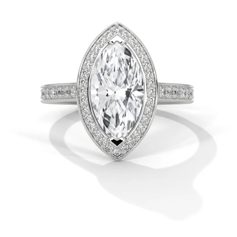 18K Gold Diamond Engagement Ring (90) – Rings by Ivanka & Co