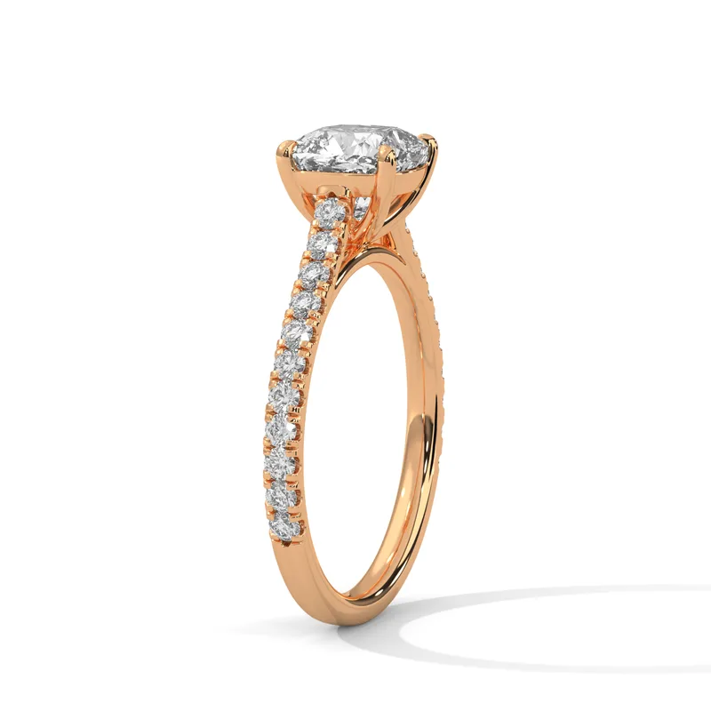18K Gold Diamond Engagement Ring (98) – Rings by Ivanka & Co